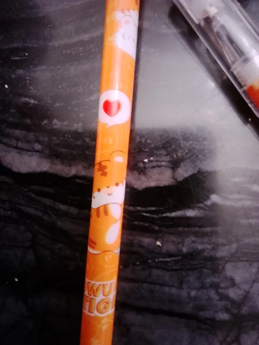 Aowu Tiger Erasable Skateboard Gel Pens Set Of 4